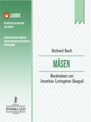 cover image of Måsen: berättelsen om Jonathan Livingston Seagull